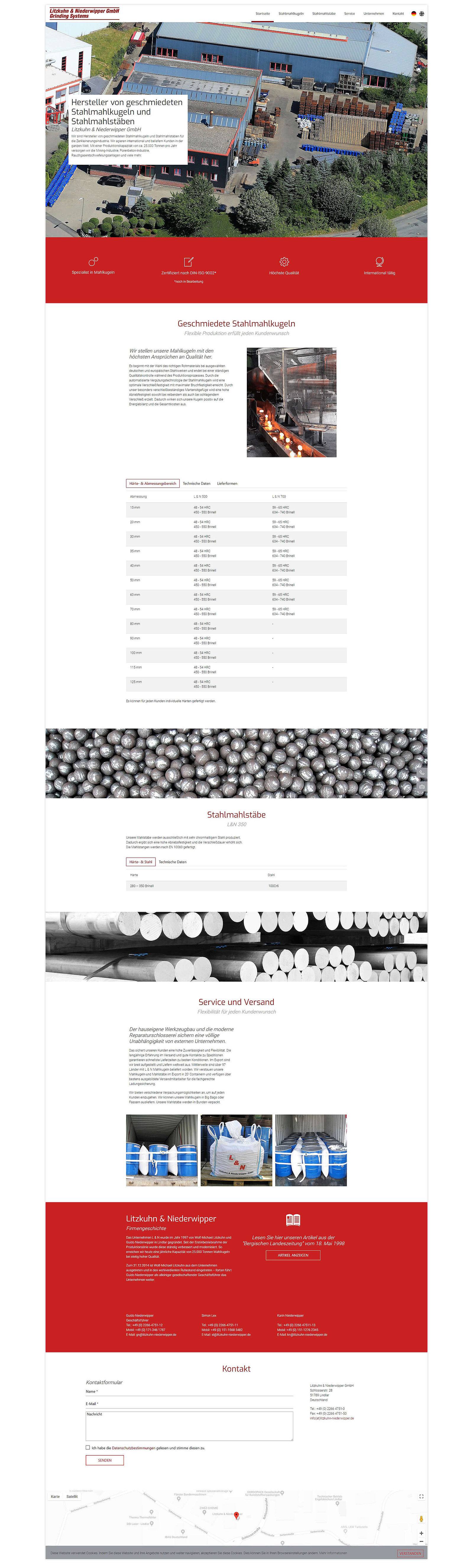 Typo3 Webseite Litzkuhn 