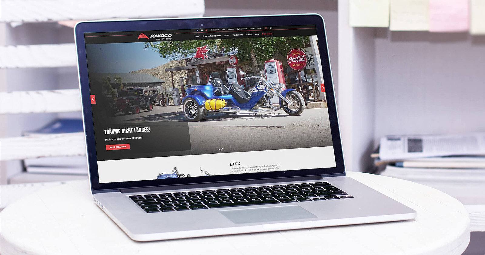 TYPO3 Webseite Rewaco Titelbild