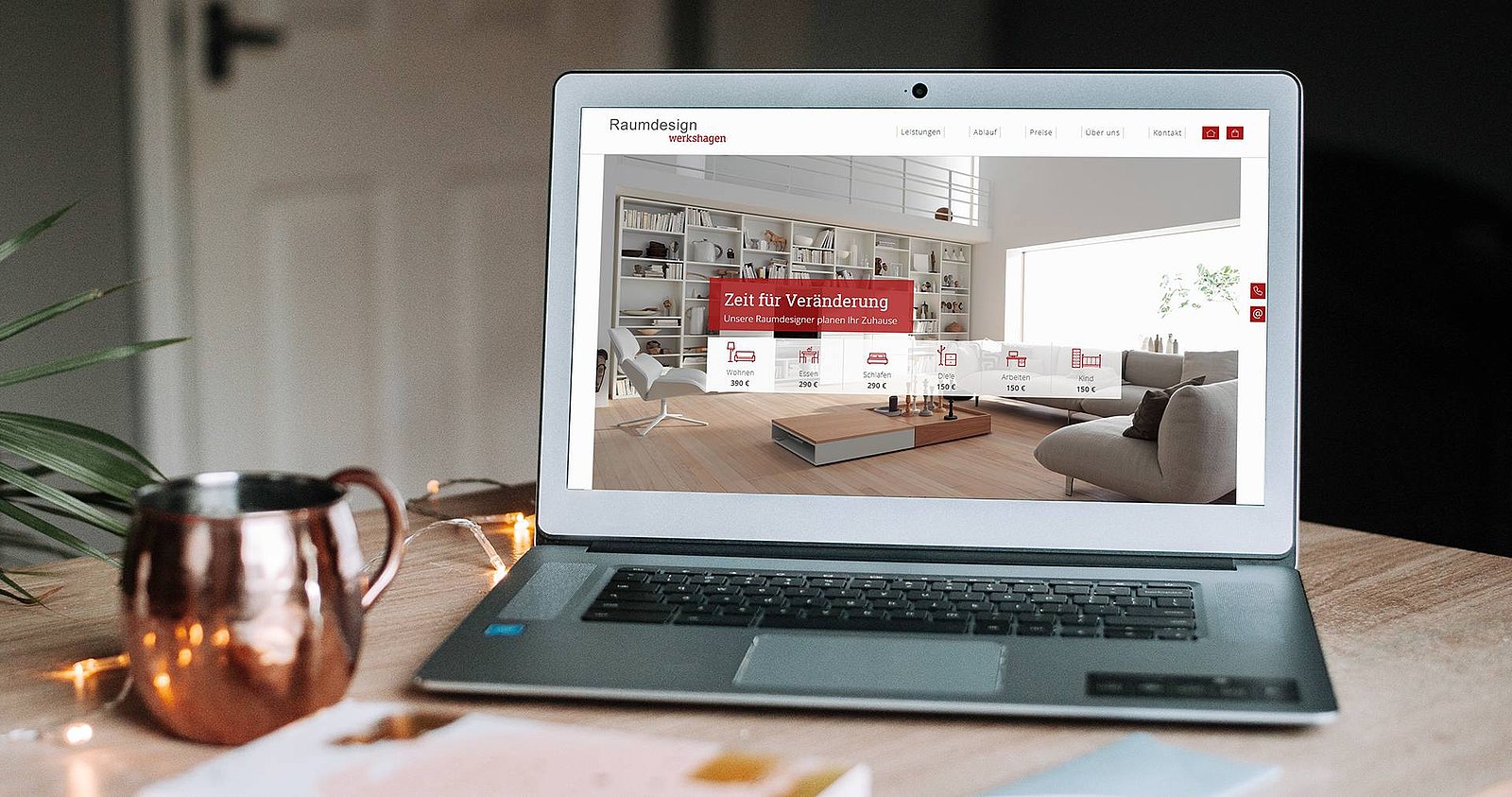 TYPO3 One Page Werkshagen Titelbild