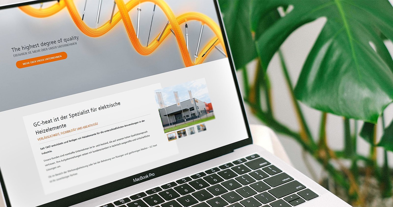 GC-heat TYPO3 Website