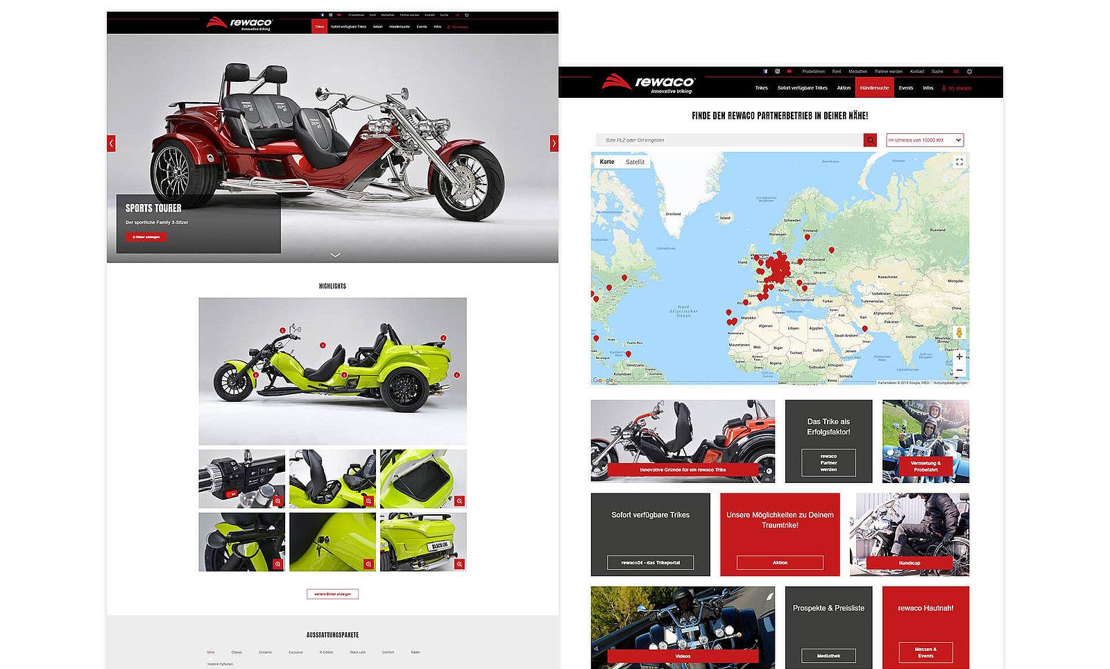 Typo3 Webseite Rewaco