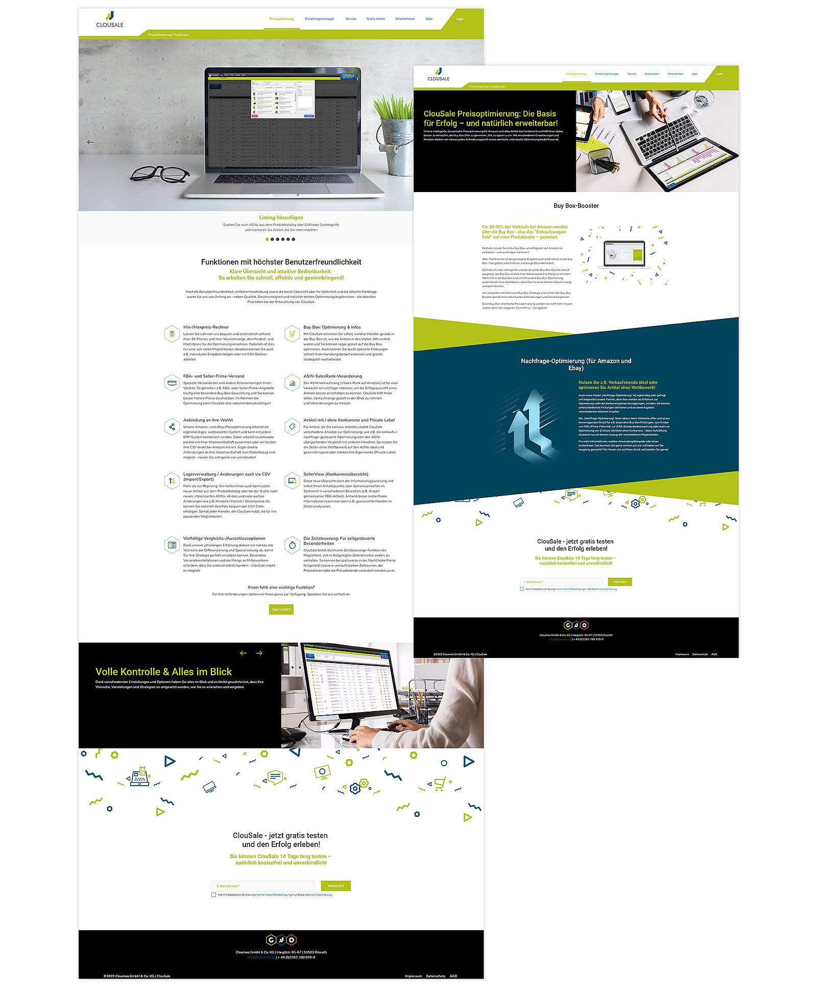 Typo3 Webseite Clousale 